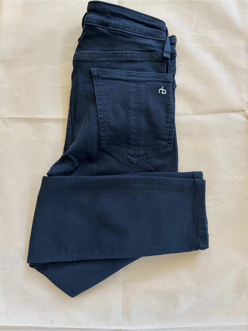 Rag and Bone Black Denim Skinny Jeans